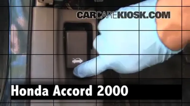 2000 Honda Accord EX 2.3L 4 Cyl. Sedan (4 Door) Review
